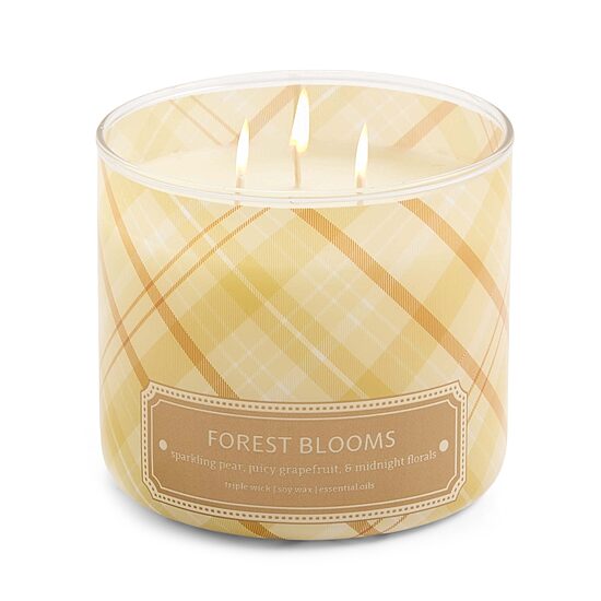 Distant Lands 14oz Forest Blooms 3-Wick Scented Jar Candle