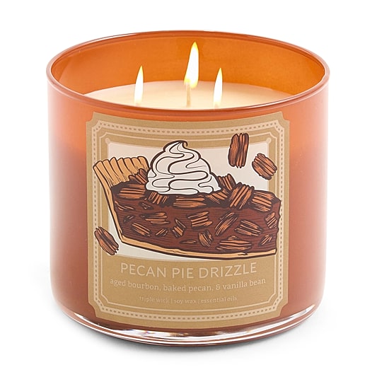 Distant Lands 14oz Pecan Pie Drizzle 3-Wick Scented Jar Candle
