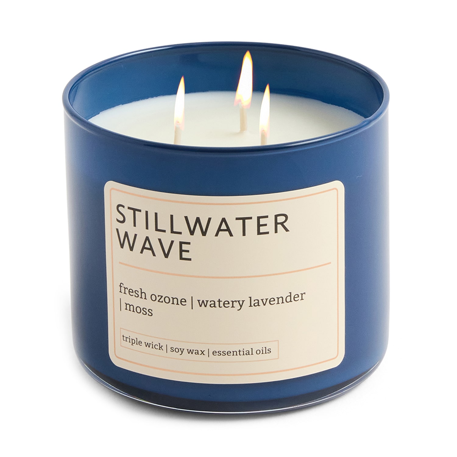 Distant Lands 14oz Stillwater Wave 3-Wick Scented Jar Candle