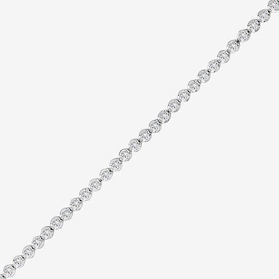 (F / Si2) Womens 10 Ct.T.W. Lab Grown White Diamond Sterling Silver 2-pc. Jewelry Set