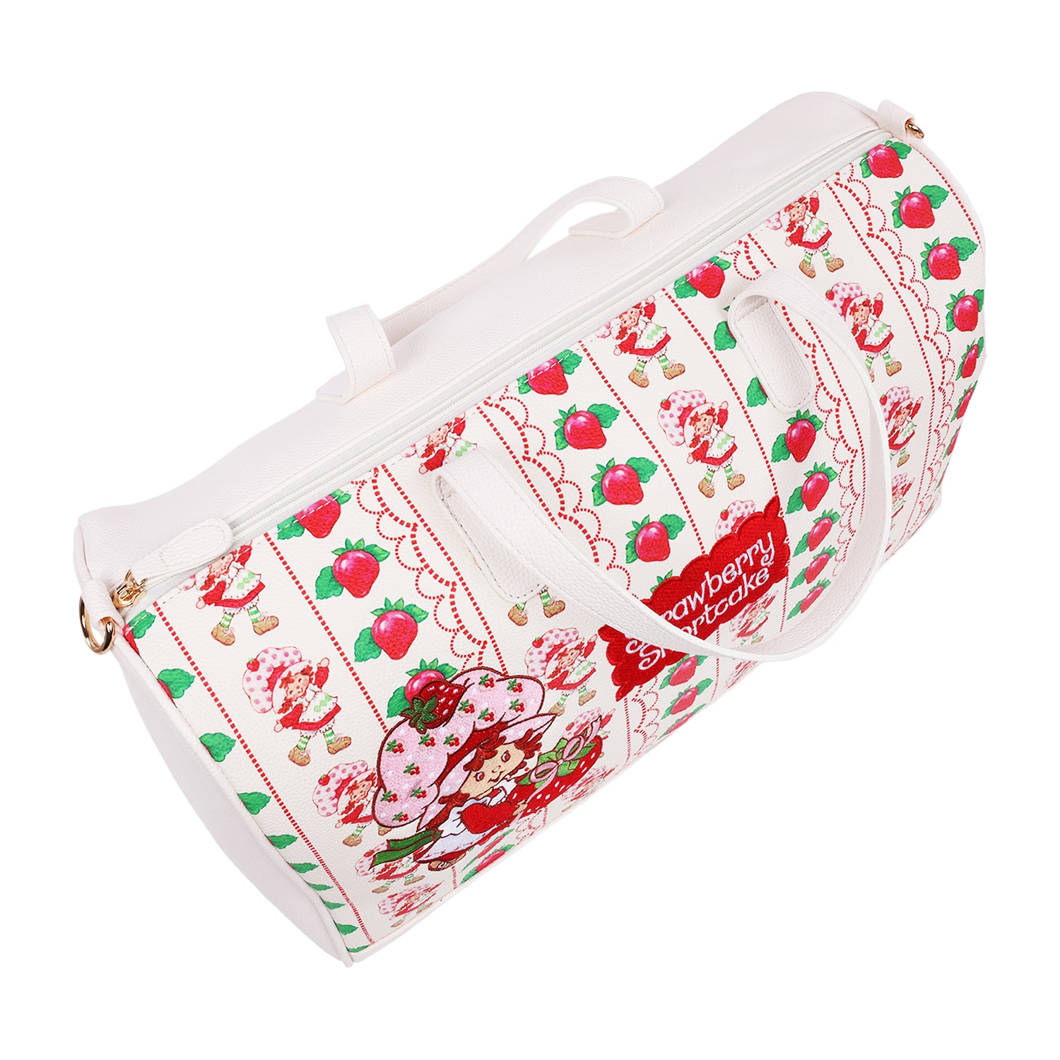 Strawberry Shortcake Lace Print Weekender Duffel Bag
