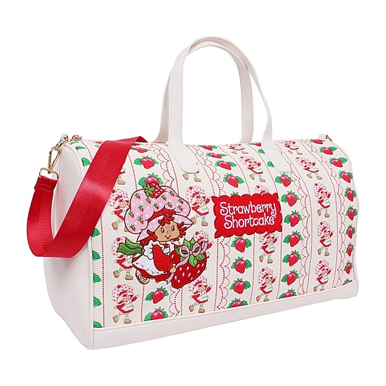 Strawberry Shortcake Lace Print Weekender Duffel Bag