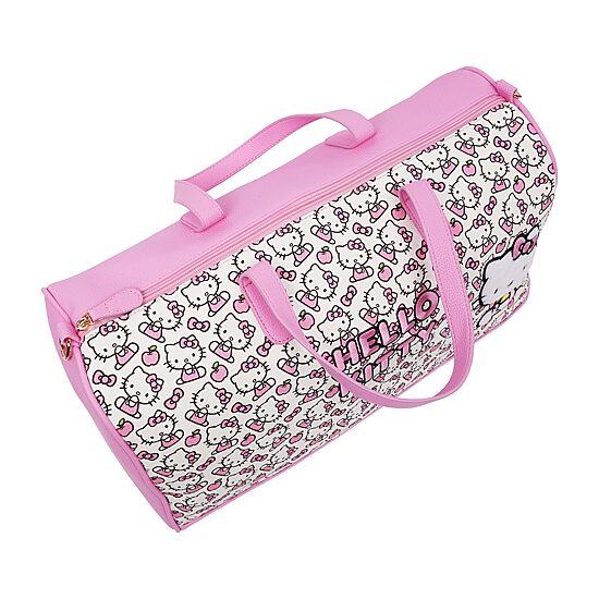 Ful Sanrio Hello Kitty Pink & White Weekender Duffel Bag