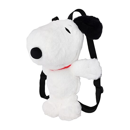 Peanuts Snoopy Red Collar 14" Plush Backpack
