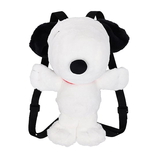 Peanuts Snoopy Red Collar 14" Plush Backpack