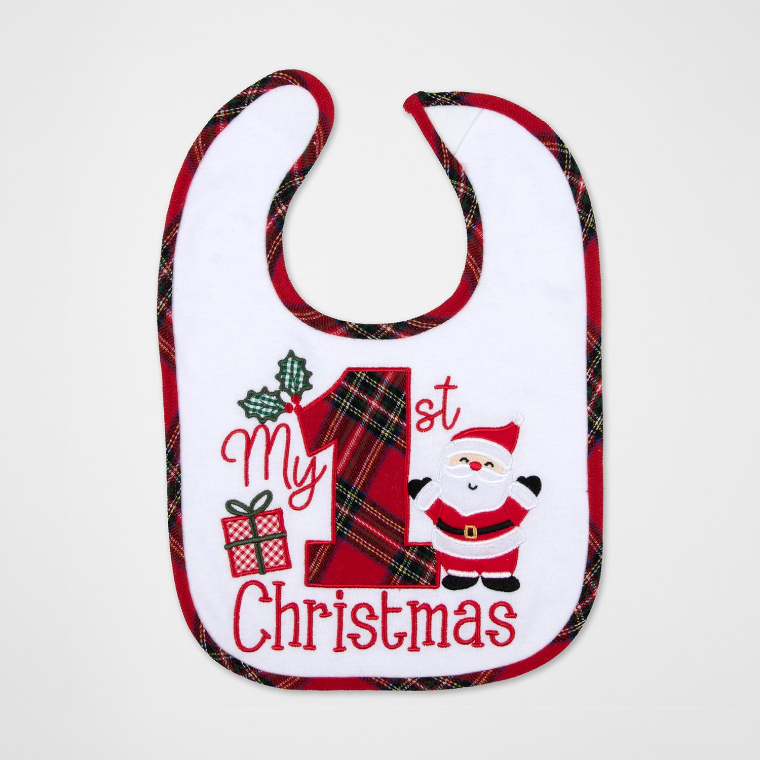 Baby Essentials First Christmas Unisex 2-pc. Bib