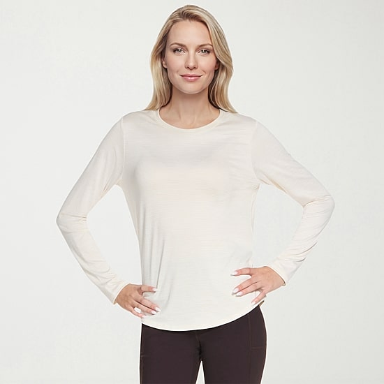 Skechers Womens Go Dri Swift Striped Long Sleeve Tunic