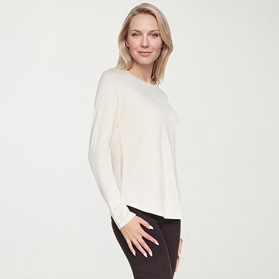 Skechers Womens Go Dri Swift Striped Long Sleeve Tunic
