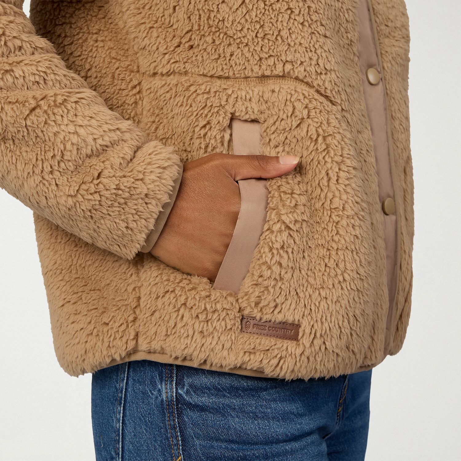 Free Country Womens Fleece Lightweight Jacket