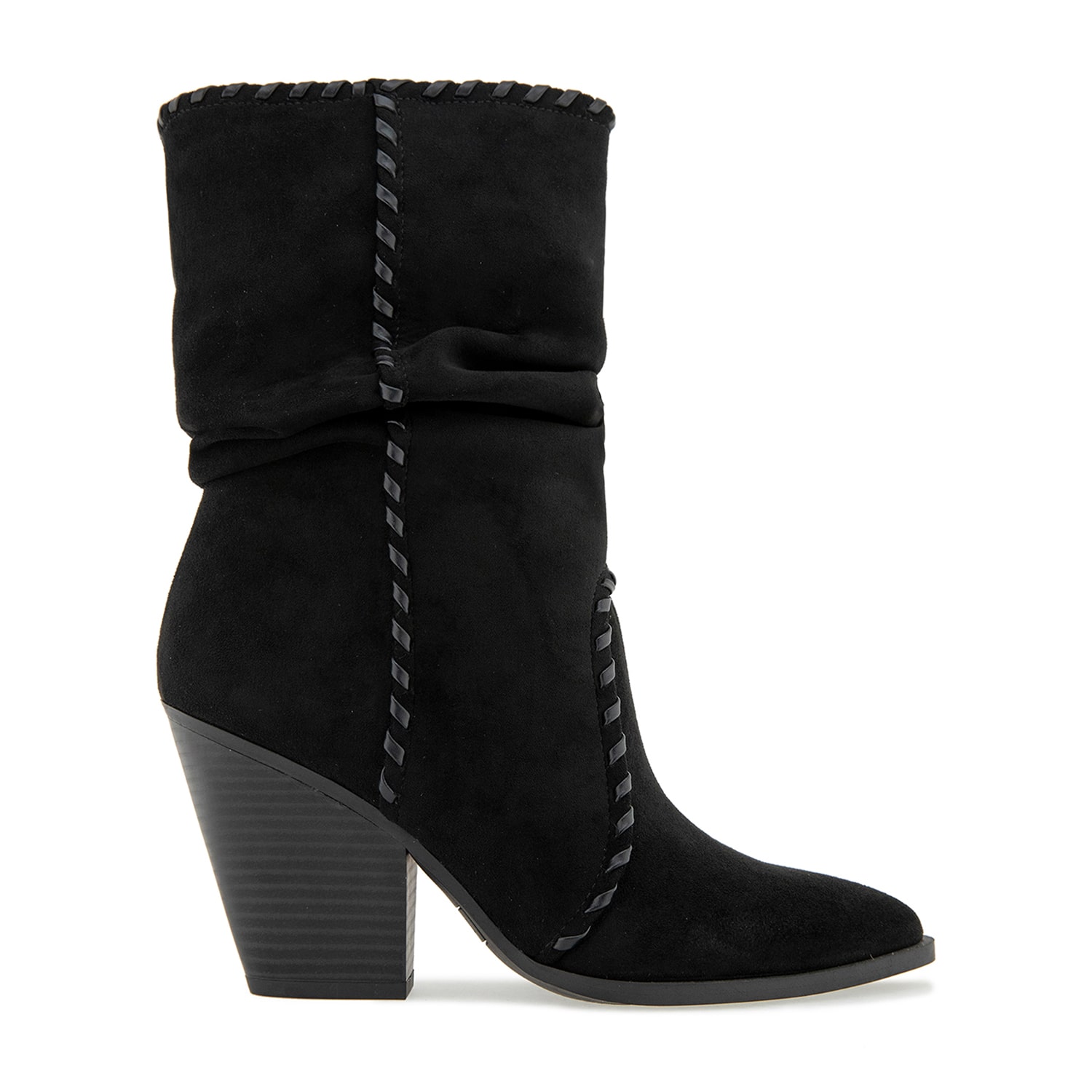 ESPRIT Womens Windy Block Heel Slouch Boots
