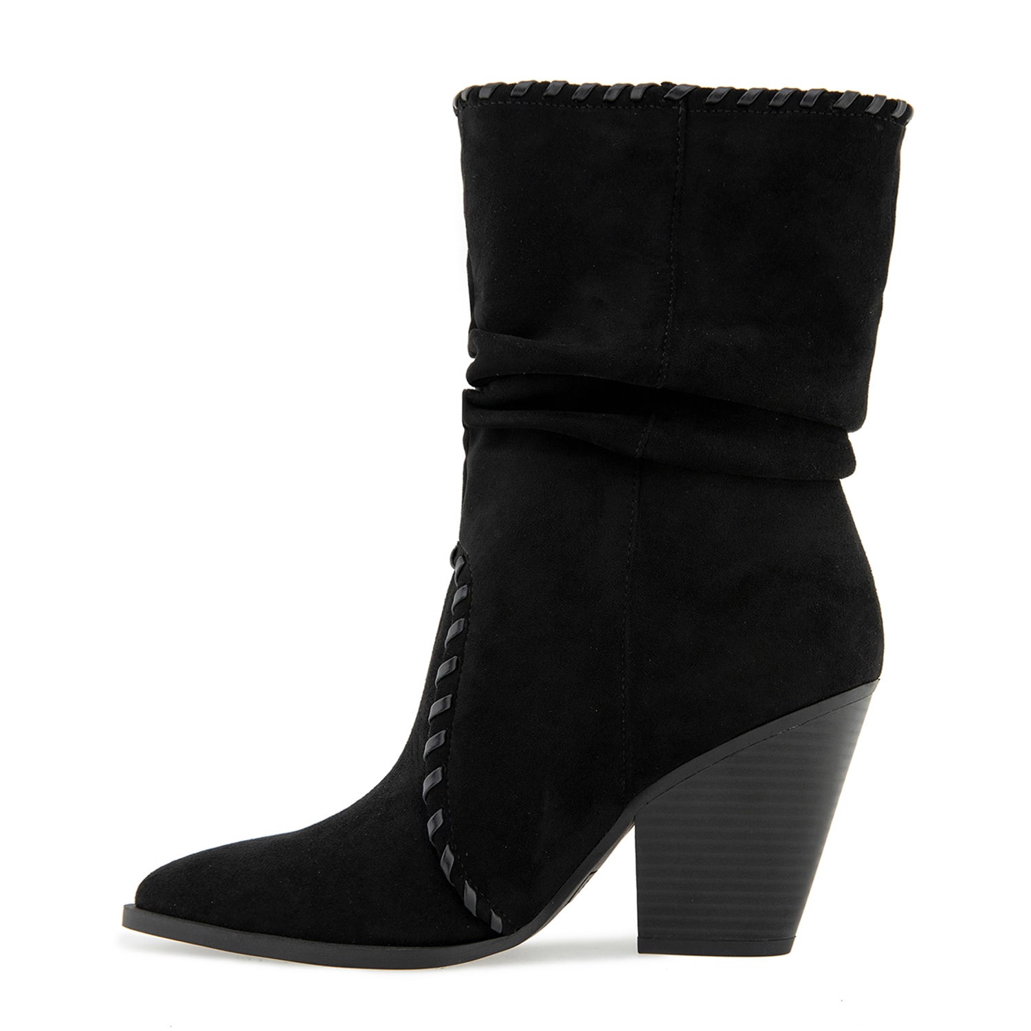 ESPRIT Womens Windy Block Heel Slouch Boots