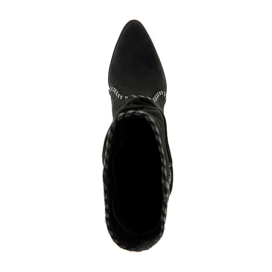 ESPRIT Womens Windy Stacked Heel Slouch Boots