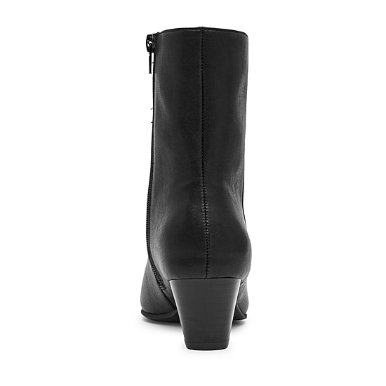 DV8 Womens Momo Stacked Heel Dress Boots