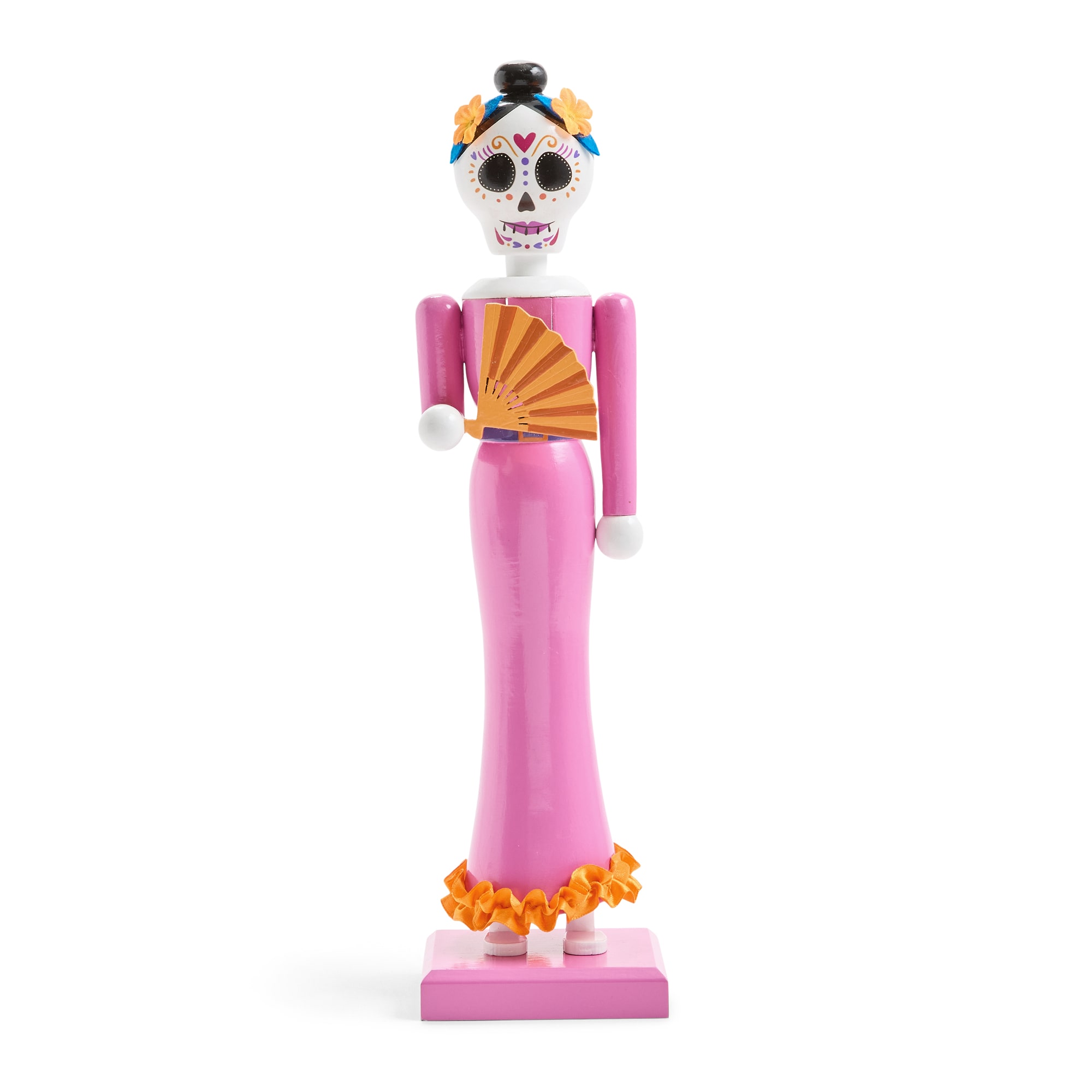 Layerings Day Of The Dead Wood Nutcracker