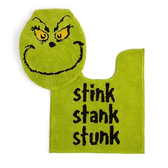 Grinch 2-pc. Bath Rug Set