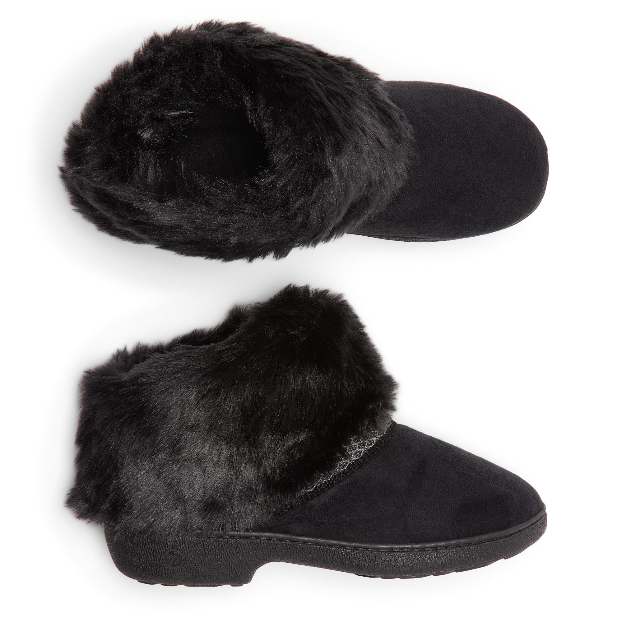 Isotoner Womens Bootie Slippers