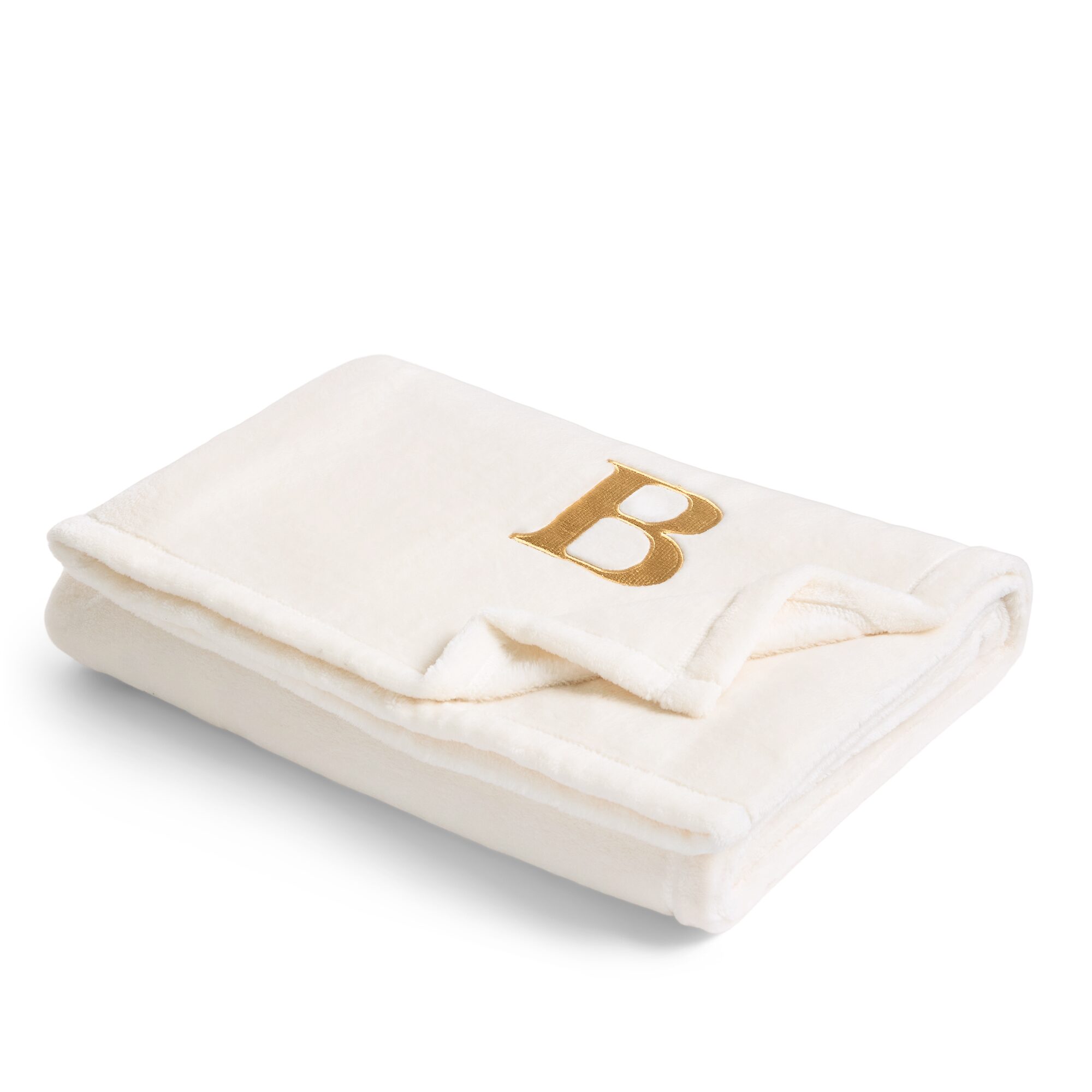 North Pole Trading Co. Monogram 50x60 Throw