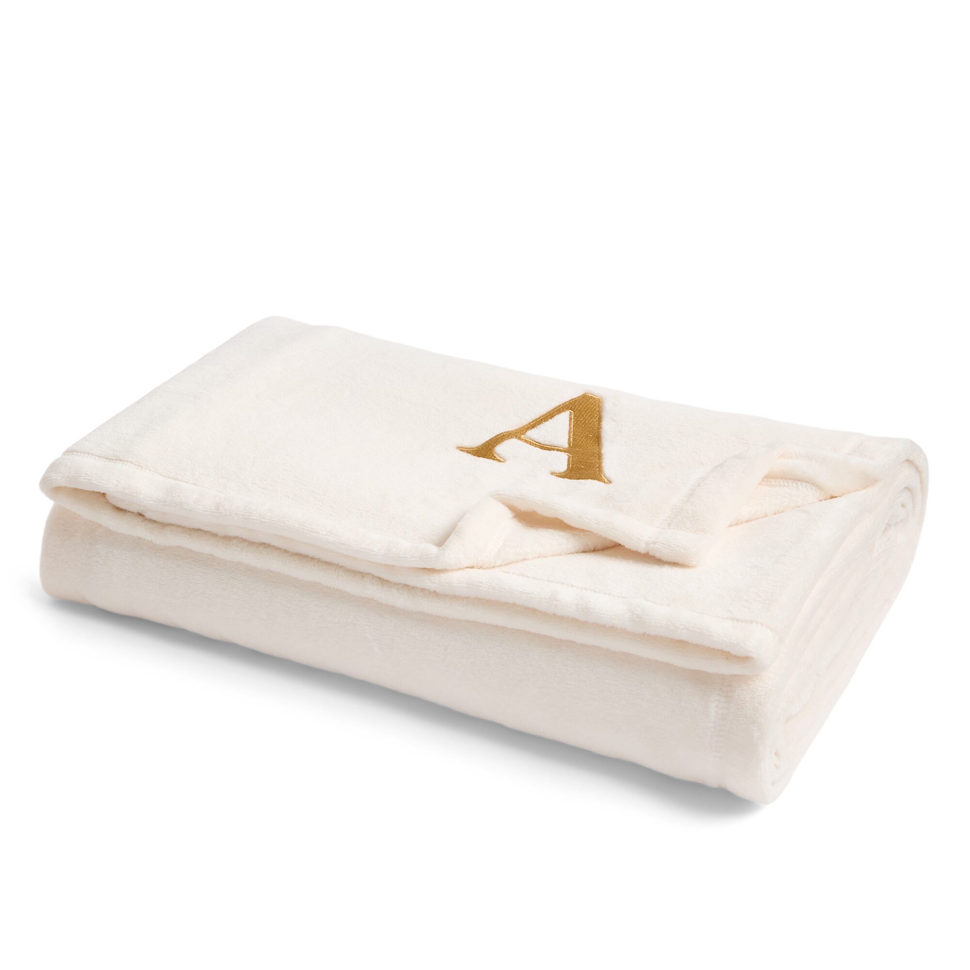 North Pole Trading Co. Monogram 50x60 Throw