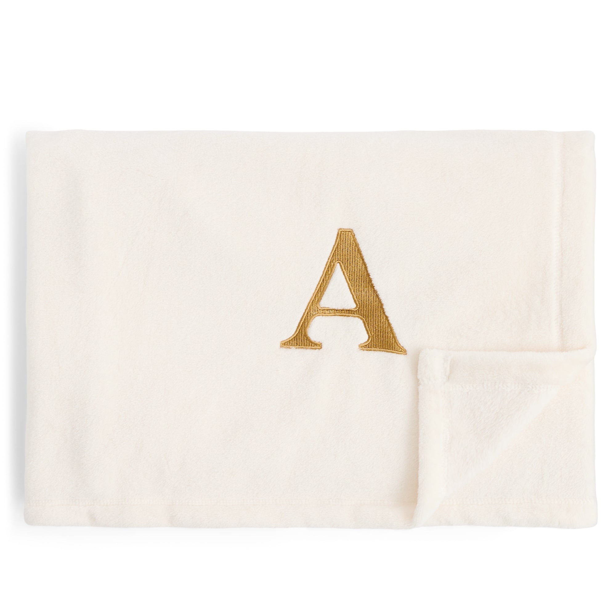 North Pole Trading Co. Monogram 50x60 Throw
