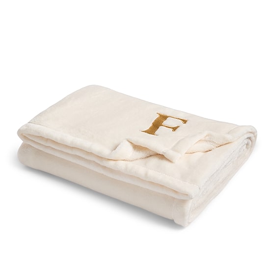 North Pole Trading Co. Monogram 50x60 Throw