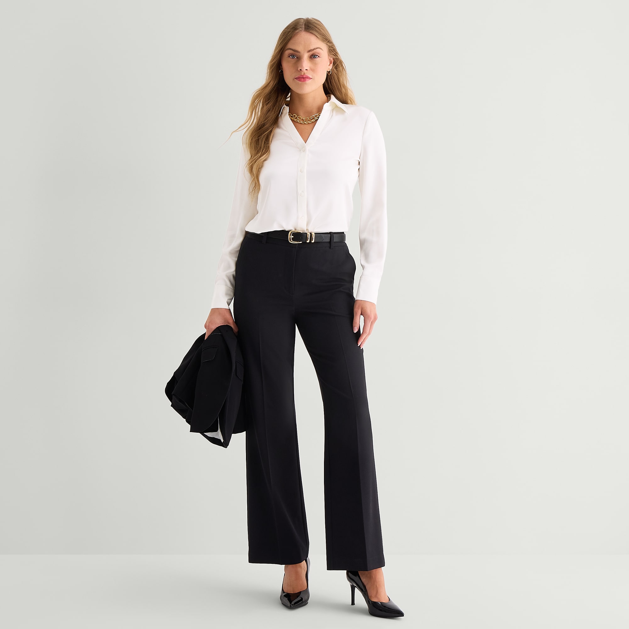 Worthington Womens Modern Perfect Trouser