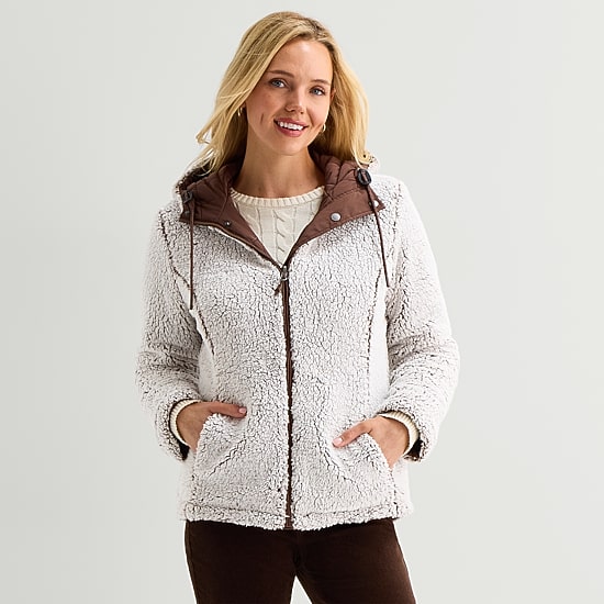 Free Country Womens Reversible Midweight Quilted Jacket