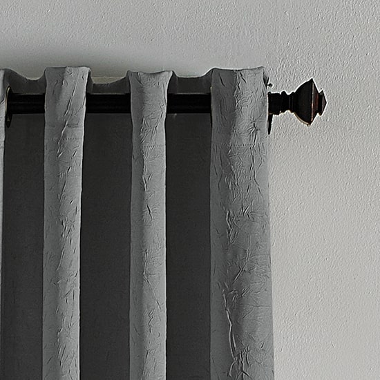 CHF Lenox Grommet Top Light-Filtering Single Curtain Panel