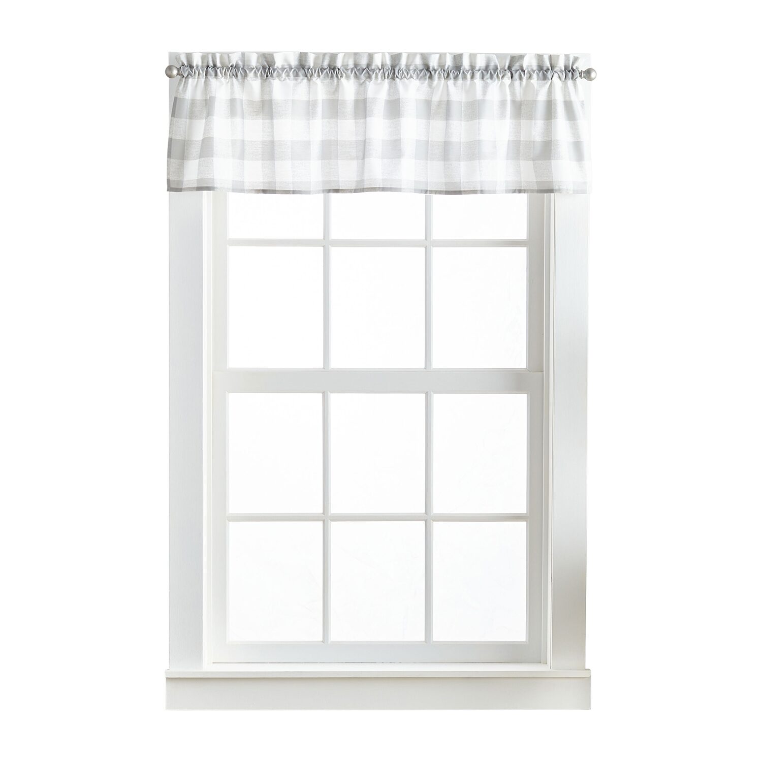 CHF Buffalo Check 3-pc. Rod Pocket Window Tier