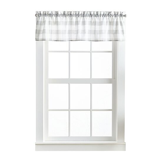 CHF Buffalo Check 3-pc. Rod Pocket Window Tier