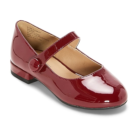 Christie & Jill Kinley Little & Big Kid Girls Round Closed Toe Mary Jane Shoes