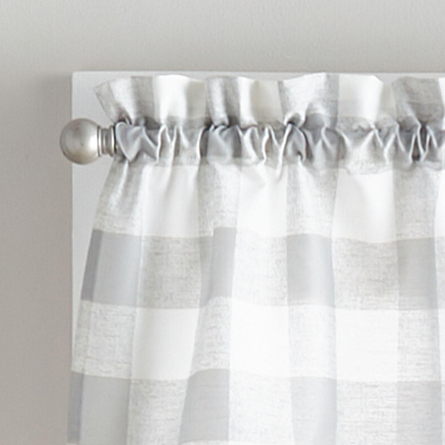 CHF Buffalo Check 3-pc. Rod Pocket Window Tier