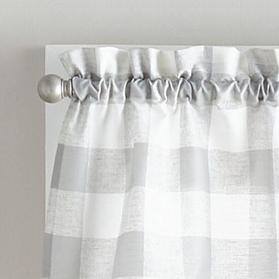 CHF Buffalo Check 3-pc. Rod Pocket Window Tier
