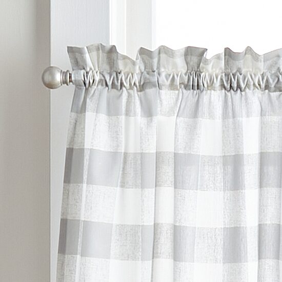 CHF Buffalo Check 3-pc. Rod Pocket Window Tier
