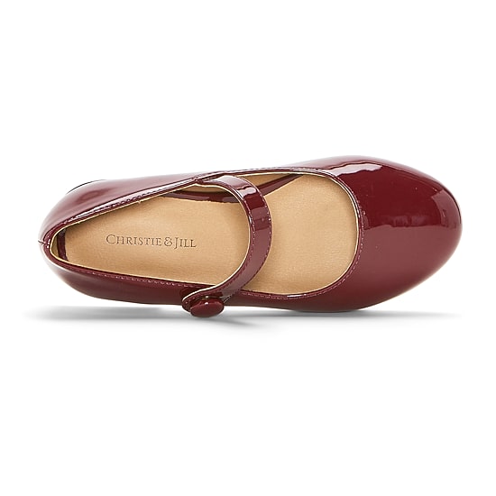 Christie & Jill Kinley Little & Big Kid Girls Round Closed Toe Mary Jane Shoes