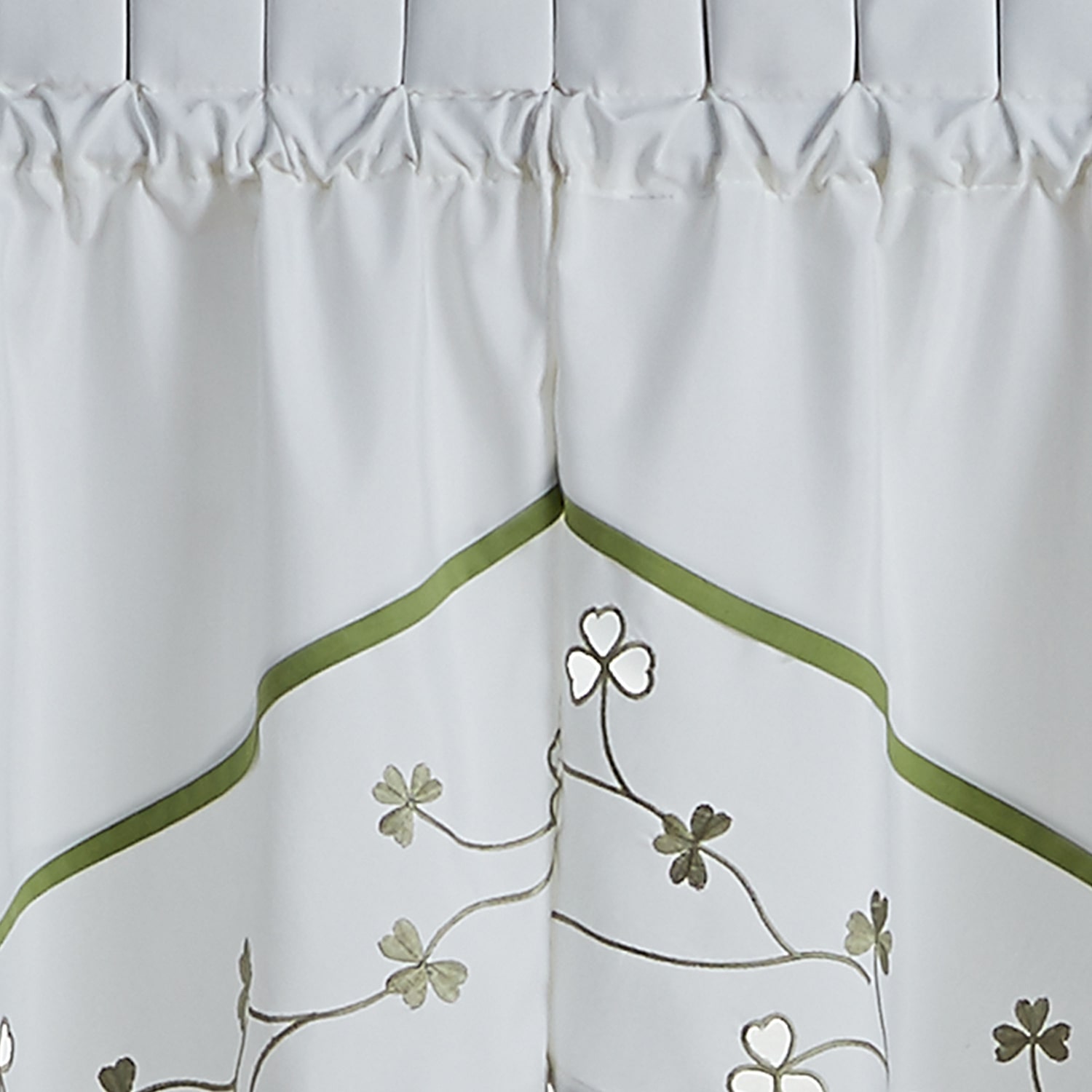 CHF Clover Swag Rod Pocket Swag Valance
