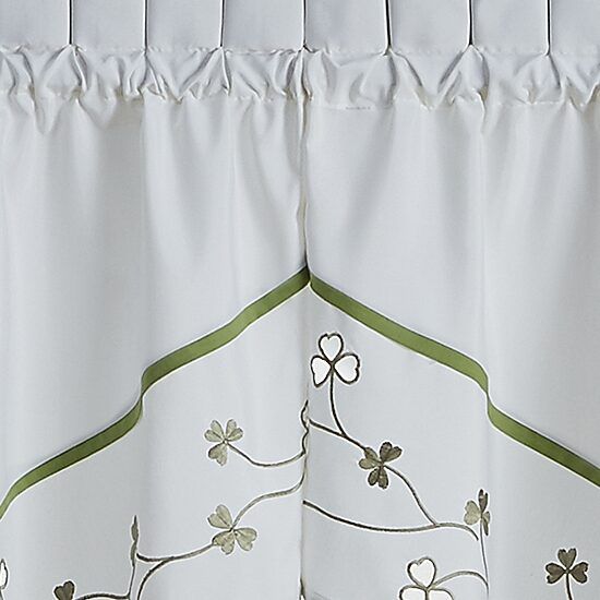CHF Clover Swag Rod Pocket Swag Valance