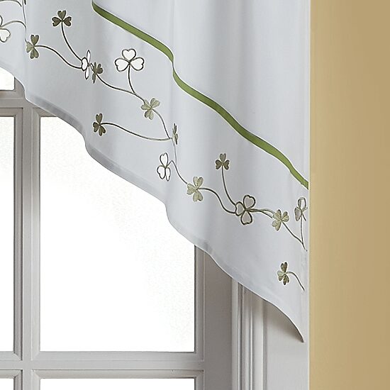 CHF Clover Swag Rod Pocket Swag Valance