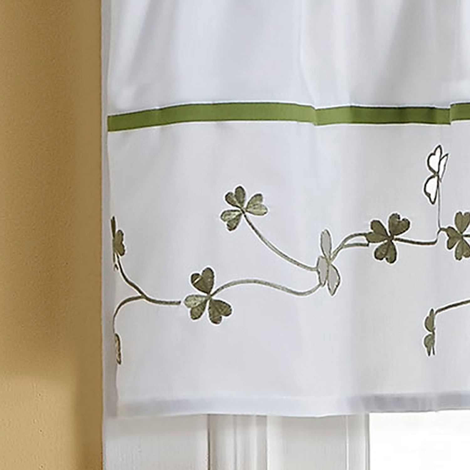 CHF Clover Rod Pocket Valance