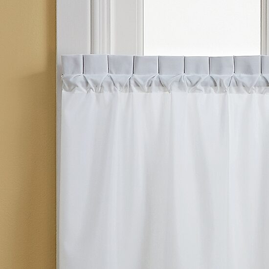 CHF Clover 2-pc. Rod Pocket Window Tier