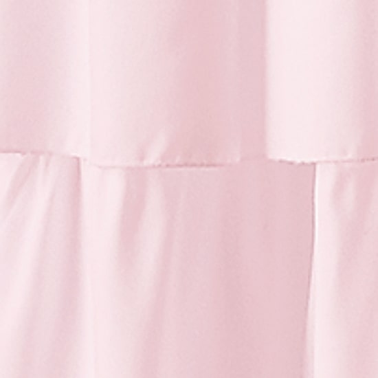CHF Flounced Rod Pocket Light-Filtering Single Curtain Panel