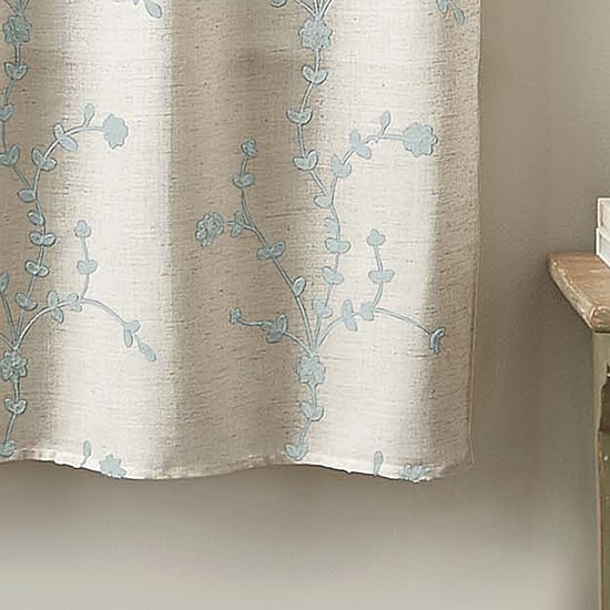 CHF Lynette 2-pc. Rod Pocket Window Tier
