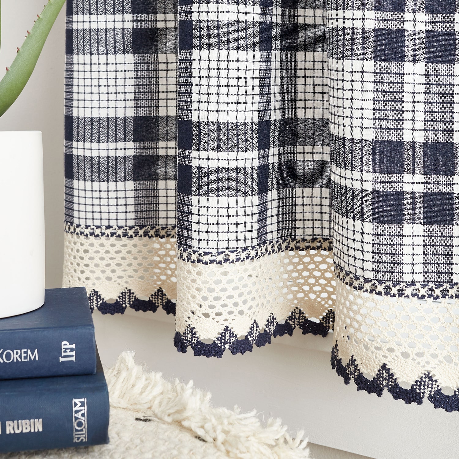 CHF Seaton 2-pc. Rod Pocket Window Tier