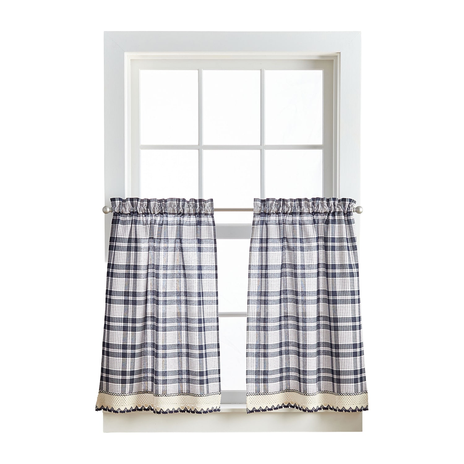 CHF Seaton 2-pc. Rod Pocket Window Tier
