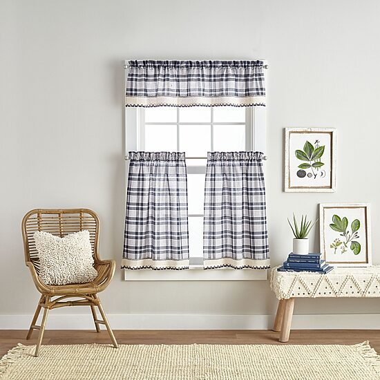 CHF Seaton 2-pc. Rod Pocket Window Tier