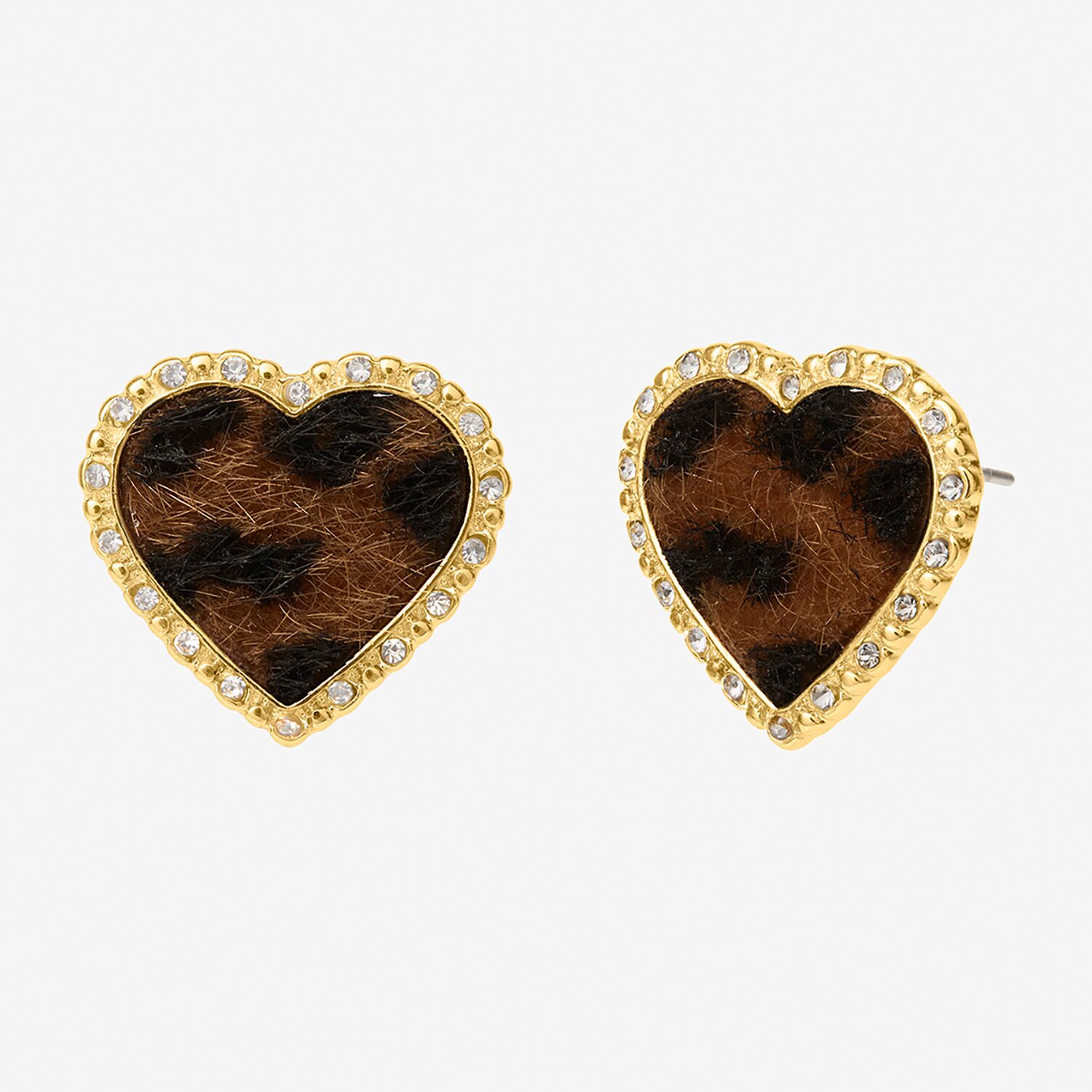 JS Jessica Simpson Womens Glass Heart 3-pc. Pendant Necklace Set