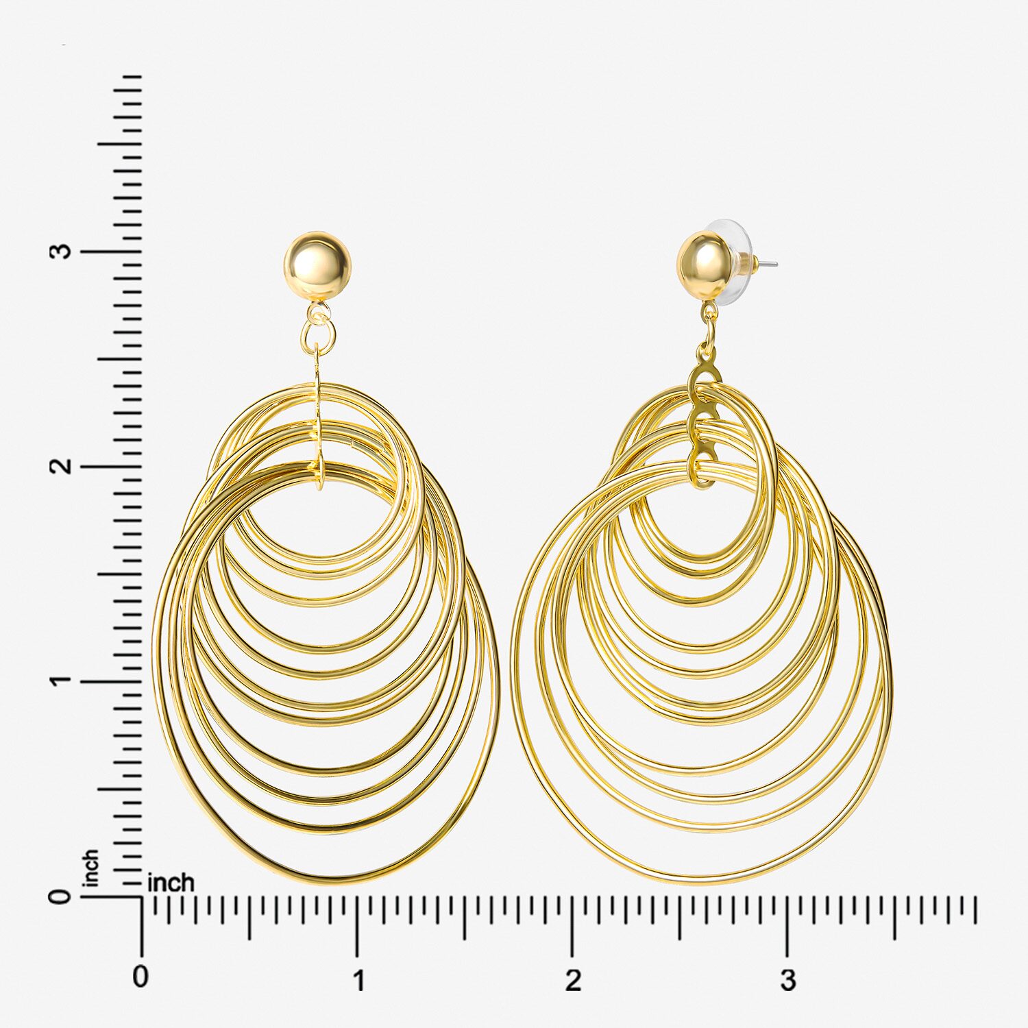 JS Jessica Simpson Womens Drop Earrings