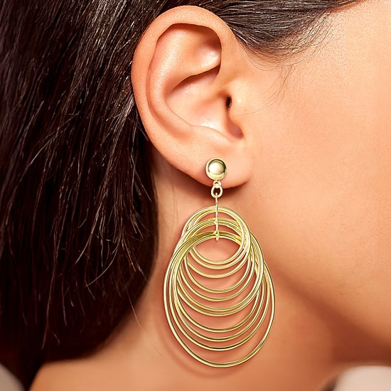 JS Jessica Simpson Womens Drop Earrings
