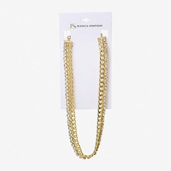 JS Jessica Simpson Womens 15 Inch Collar Necklace