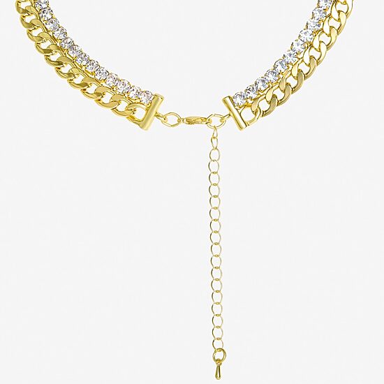 JS Jessica Simpson Womens 15 Inch Collar Necklace