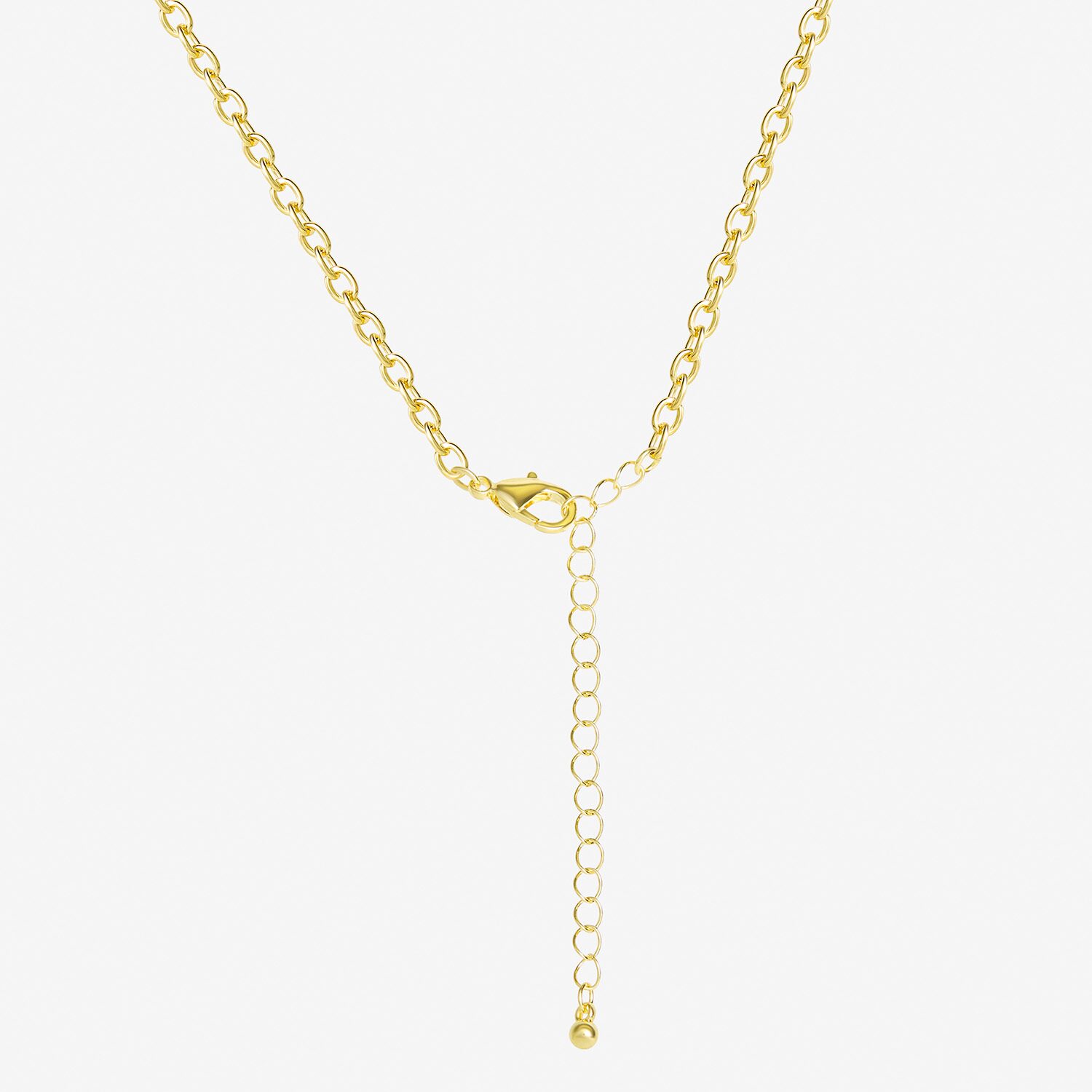 JS Jessica Simpson Womens Multi Color Cross 18 Inch Pendant Necklace